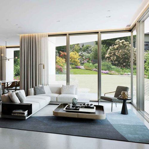 Folia okienna, matowa, w paski, PVC na Arena.pl