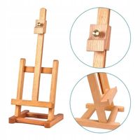 Sztaluga Drewniana Malarska Stołowa Dla Dzieci I Dorosłych 42 cm Lekka