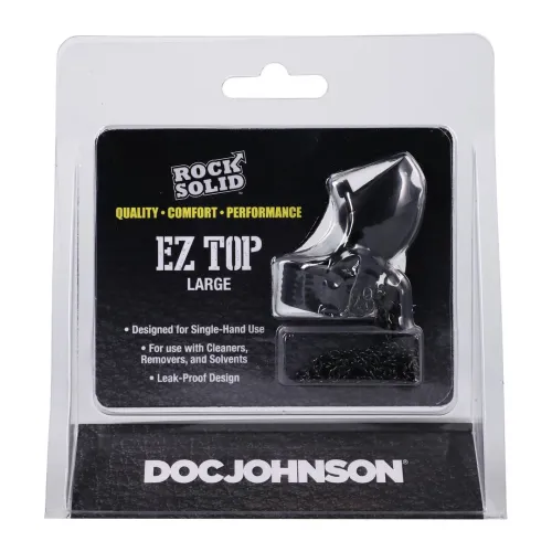 doc johnson rock solid ez top - nakładka intymna duża, szczelna na Arena.pl