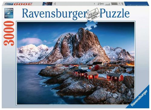 Puzzle 3000 Elementów Hamnoy, Lofoty na Arena.pl