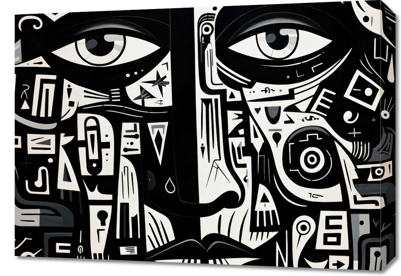 Obraz 70x50cm Labirynt Myśli zdjęcie 1