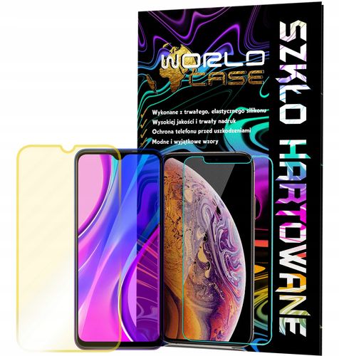 SZKŁO HARTOWANE DO XIAOMI REDMI 9 / 9 PRIME /9A. NA EKRAN SZKIEŁKO OCHRONNE na Arena.pl