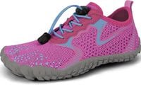 Buty Dziecięce Barefoot Oddychające Turystyczne Różowe Rozmiar 32