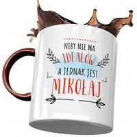 Kubek Bordowy Dla Mikołaja Kolegi Na Prezent Z Nadrukiem Ze Zdjęciem