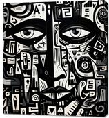 Obraz 90x100cm Labirynt Myśli