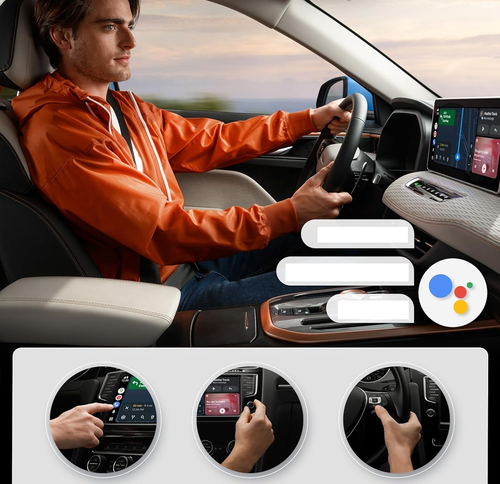 Cuarko AWO Wireless CarPlay Android Auto Adapter Bluetooth WiFi na Arena.pl