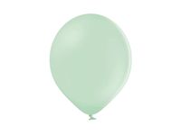 Balony pastelowe w kolorze kiwi 25szt - 27cm