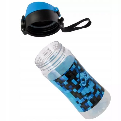 ZESTAW ŚNIADANIOWY BIDON ŚNIADANIÓWKA TRITAN 450ml BPA FREE PIXELE PAD na Arena.pl