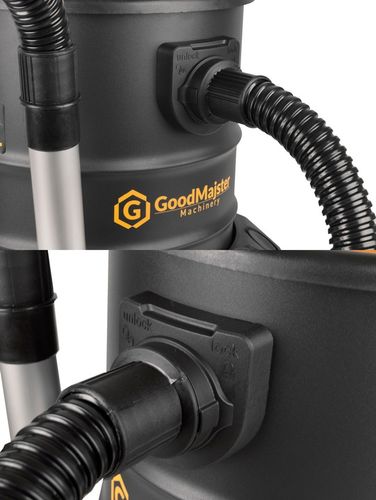 ODKURZACZ PRZEMYSŁOWY BEZWORKOWY separator do popiołu pieca kominka na Arena.pl