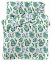 Pościel Satynowa 160X200 Liście 919