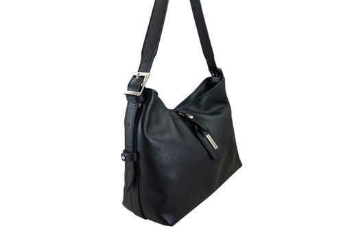 Codzienna torebka damska na ramię - Czarna na Arena.pl