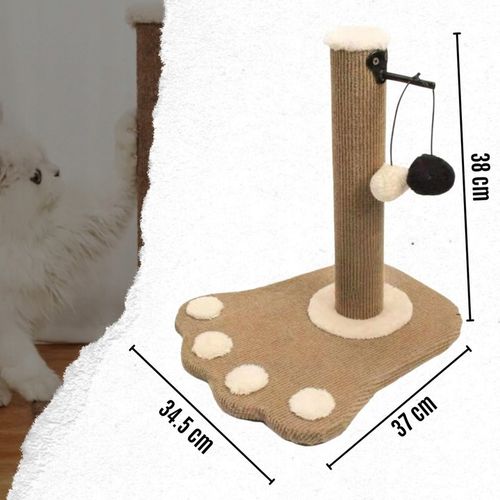 DRAPAK DLA KOTA DOMEK LEGOWISKO SŁUPEK + ZABAWKA na Arena.pl