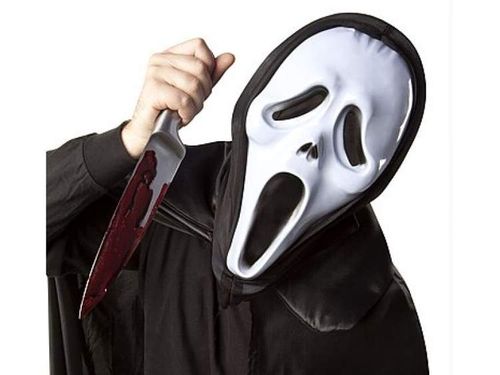 Maska Krzyk plastikowa na Arena.pl