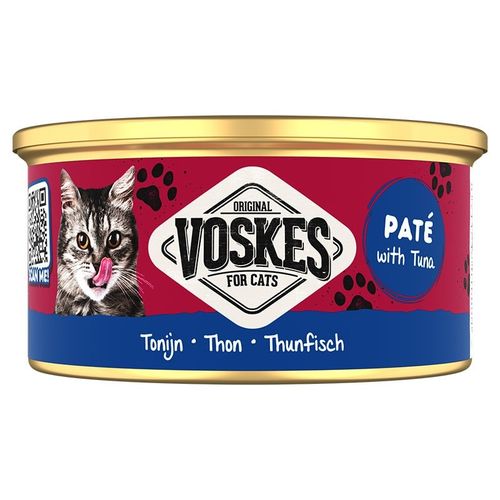 Voskes Paté Wetfood With Tuna - pasztet z tuńczykiem karma dla kota 85g na Arena.pl