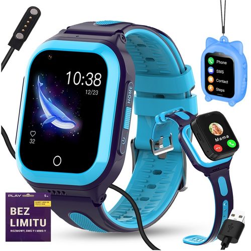 SMARTWATCH DLA DZIECI ZEGAREK TELEFON GPS SMS ROZMOWY MP3 WIBRACJA Z GRAMI na Arena.pl