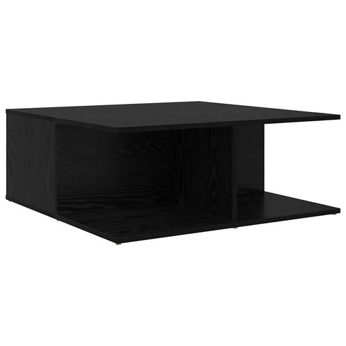 Stolik kawowy with Drawer Czarny dąb 80 x 80 x 31 cm na Arena.pl