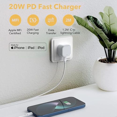 Szybka ładowarka iPhone 20 W kabel i wtyczka do szybkiej ładowarki na Arena.pl