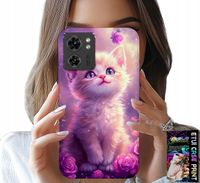 ETUI DO MOTOROLA EDGE 40 - SŁODKI KOTEK, KOT, WZORY ZE ZWIERZĘTAMI