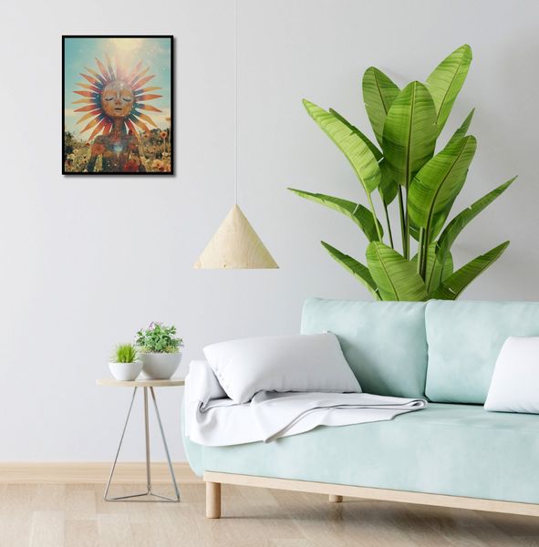 Plakat 40x50cm Słoneczna Medytacja zdjęcie 4