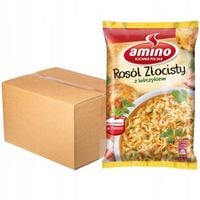 Amino Zupa błyskawiczna rosół złocisty z lubczykiem 57 g x 22 sztuk