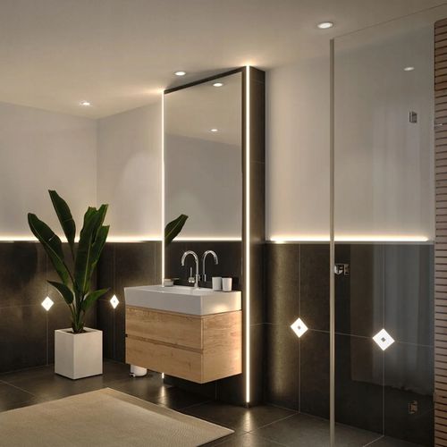 Profil LED Aluminiowy Do Płyt GK Gipsowych 20mm Wpuszczany Regips 2m na Arena.pl