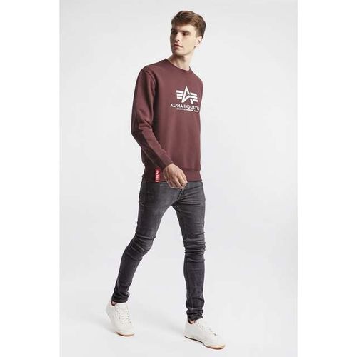 Alpha Industries BASIC SWEATER 21 DEEP MAROON L na Arena.pl