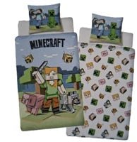 Komplet pościeli Halantex 160 x 200 cm wielokolorowy MINECRAFT