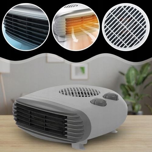 FARELKA MOCNY GRZEJNIK TERMOWENTYLATOR ELEKTRYCZNY STOJĄCY TERMOSTAT na Arena.pl