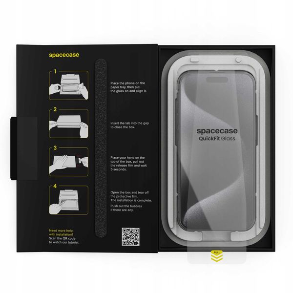 Spacecase Quickfit Glass Iphone 15 Pro zdjęcie 11