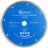 Tarcza tnąca diamentowa Geko G78334 250x22,2 mm