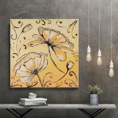 Obraz na płótnie - Canvas, Kwiaty 2 80x80 na Arena.pl