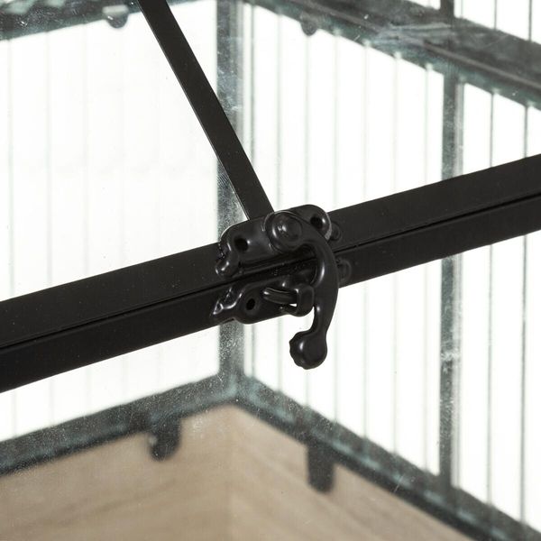 Mini szklarnia czarna zdjęcie 4