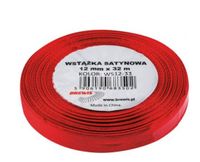 WSTĄŻKA SATYNOWA 12MM X 32M WS12-33 BREWIS BORDOWA