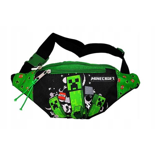 Nerka saszetka torba Minecraft na pas dziecięca biodrówka dla chłopca na Arena.pl