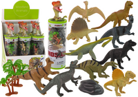 Zestaw Figurek Dinozaury w Tubie Park Akcesoria 12 El.