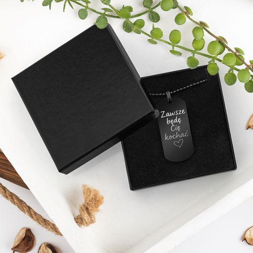 BRELOK nieśmiertelnik z GRAWEREM PREZENT dla taty DZIEŃ OJCA urodziny na Arena.pl