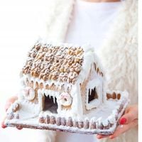 Domek z piernika 765 g "zrób to sam" jadalny ozdobny duża piernikowa chatka