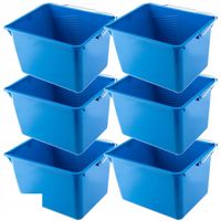 WIADRO MALARSKIE WIADERKO Z UCHWYTEM 8 LITRÓW 6SZT