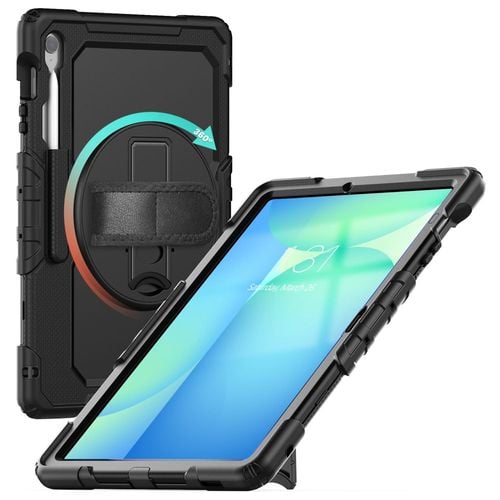 etui pokrowiec na samsung galaxy tab s10 fe+ solid - czarne na Arena.pl