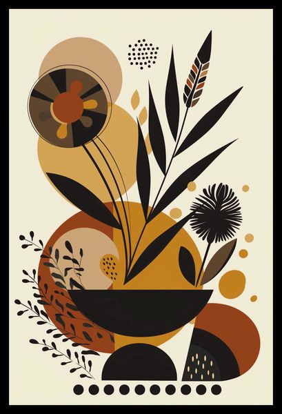 Plakat 30x45cm Ogrody Geometryczne zdjęcie 2