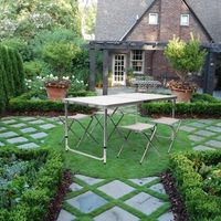 ZESTAW TURYSTYCZNY STÓŁ 4 KRZESŁA STOLIK 5W1 KEMPINGOWY SKŁADANY