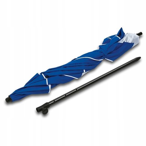 PARASOL PLAŻOWY Ogrodowy z POKROWCEM Niebieski DUŻY Tadar Deluxe XL 240 cm na Arena.pl