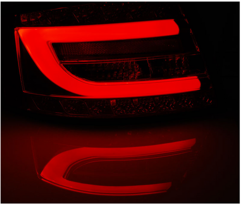 Lampy Do AUDI A6 SEDAN  Od 2004 Do 208 LED BAR SMOKE Wtyczka na 7 PINÓW na Arena.pl