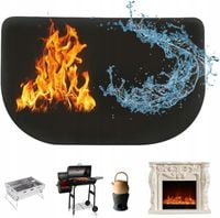 MATA OGNIOODPORNA POD KOMINEK PIEC GRILL OCHRONNA ŻAROODPORNA 100 x 50