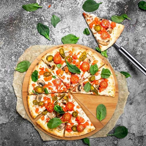 Deska do pizzy, bambus Ø35cm Kinghoff na Arena.pl