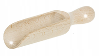 Czerpak NABIERAK DREWNIANY szufelka 17cm DUŻY mąki 50 sztuk