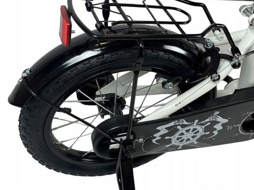 ROWER ROWEREK DZIECIĘCY Z KÓŁKAMI + PROWADNIK KOSZYCZEK BMX 14 CALI PIRATE na Arena.pl