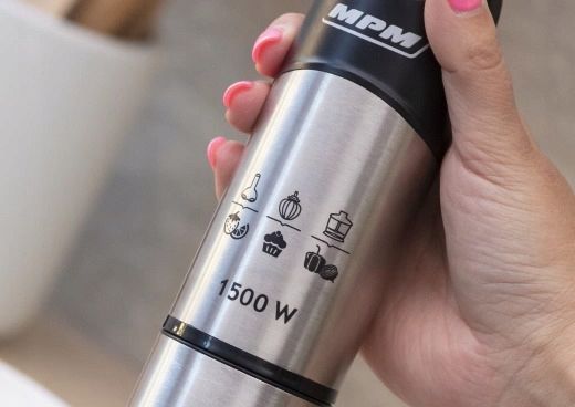 Blender ręczny MPM MBL-34 1500W Zestaw Regulacja prędkości zdjęcie 14