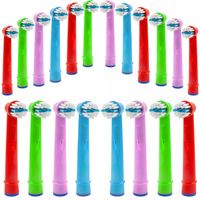 20x KOŃCÓWKA KIDS SOFT DO SZCZOTECZKI ORAL-B DLA DZIECI ZESTAW