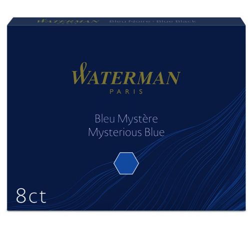 NABOJE ATRAMENTOWE WATERMAN MYSTERIOUS BLUE 8SZT na Arena.pl